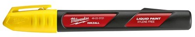 Milwaukee Tool 48-22-3721 INKZALL Yellow Liquid Paint Marker