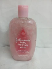Johnson's Baby Moisture Wash 11 Fl. Oz. Discontinued New Sealed