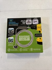 DrainShroom 42 Inch Stainless Drain Snake Clog Remover for Bathroom Drains