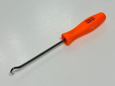 Snap On Tools USA 3ASHA Mini Hook Pick Orange Hard Handle 7-1/4'' Long