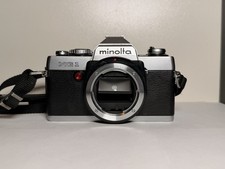 Minolta XG-1 35mm SLR Film Camera Body Only W/Strap - Needs Repair