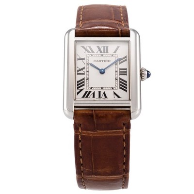 Cartier Tank Solo | 24 mm | Stahl | Ref. 3170 | inkl. Box