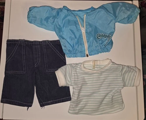 Vintage Cabbage Patch Kids Windbreaker Outfit Blue