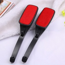 2Pcs Pet Hair Remover Lint Brush Fabric Cloth Cleaner Carpet Sofa Hair Brush PN