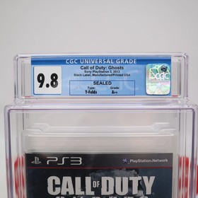 PS3 PlayStation 3 COD CALL OF DUTY: GHOSTS - CGC GRADED 9.8 A++! NEW & Sealed!
