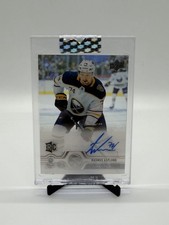 Rasmus Asplund 2019-20 Upper Deck Clear Cut Hockey Rookie Auto