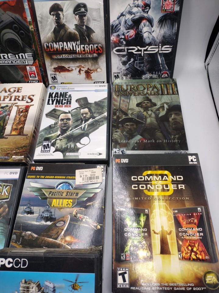 PC GAMES- Lot Of 10 Games Vintage All VG+ Condition Fast Shipping | eBay
