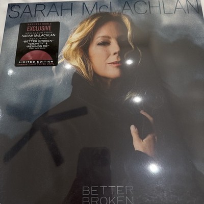 Brand New And Sealed Sarah McLachlan Better Broken Fruit Punch Color Vinyl LP