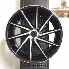 20 Swirl Style Black Machine Wheels Rims Fits Acura Rsx Tl Tsx Rdx