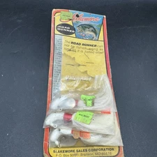 Lot Of 3 Vintage Blakemore Roadrunner Fishing Jigs