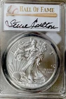 2021 PCGS MS70 Silver Eagle Type 1 Steve Carlton T1 FDOI free shipping
