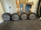 OZ Racing 18 Inch SILVER Alloy Wheels Set Set Of 4 RIMS And Tyres