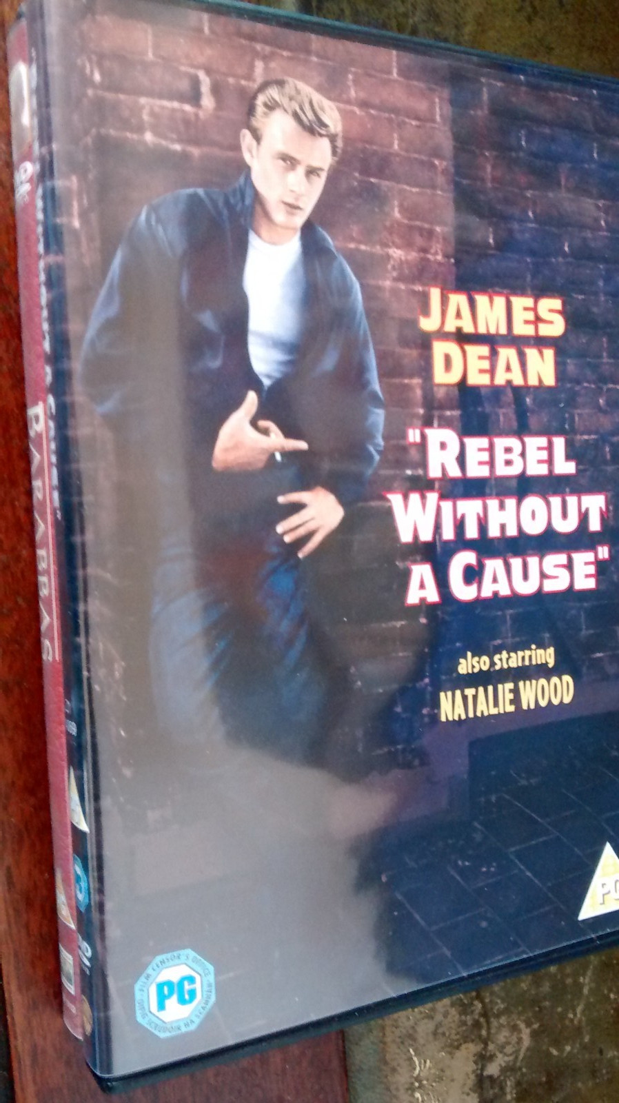 Rebel Without A Cause (DVD 2000) james dean - NO CASE INCLUDED.....