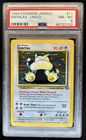 1999 Pokemon Jungle Snorlax #11/64 PSA 8