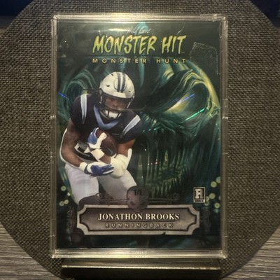 2024 Wild Card Monster Hit Rookie 1/1 Green Pumpkin Jonathan Brooks #MHP-JB (RC)
