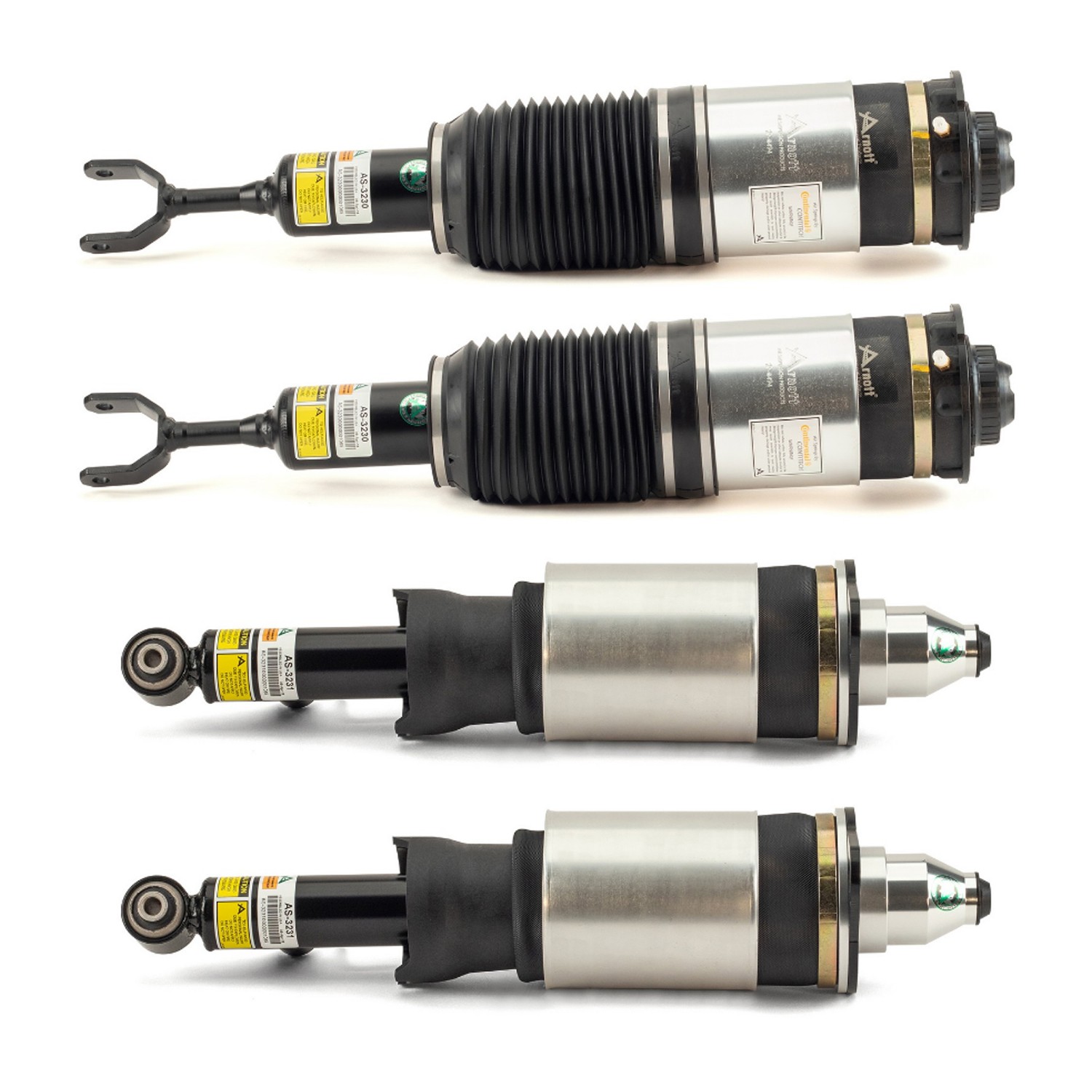 Arnott Front Rear Suspension Air Springs Kit for Allroad Quattro Gen II Design