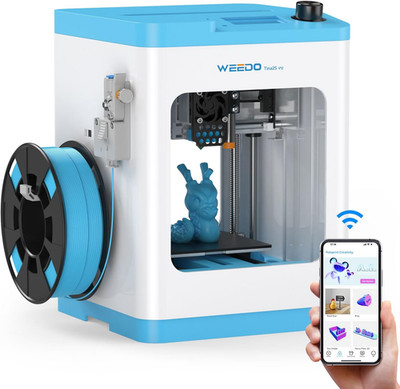TINA2S 3D Printer for Kids and Beginners, WEEDO Mini 3D Printer with Fully Assem