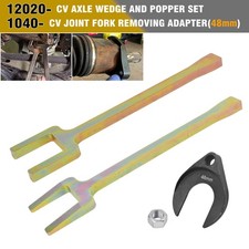 Axle Popper Kit CV Axle Removal Tool Axle Wedge & 48mm CV Joint Puller Adapter