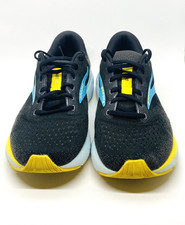 Size 10 D - Brooks Ghost 16 Running Shoes Mens Black Blue 1104181D029 Sneakers