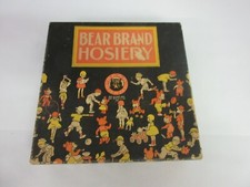 VINTAGE ADVERTISING BEAR BRAND HOSIERY EMPTY BOX G-432