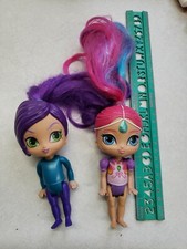 Shimmer And Shine Lot of 2 Dolls 2015 and 2017