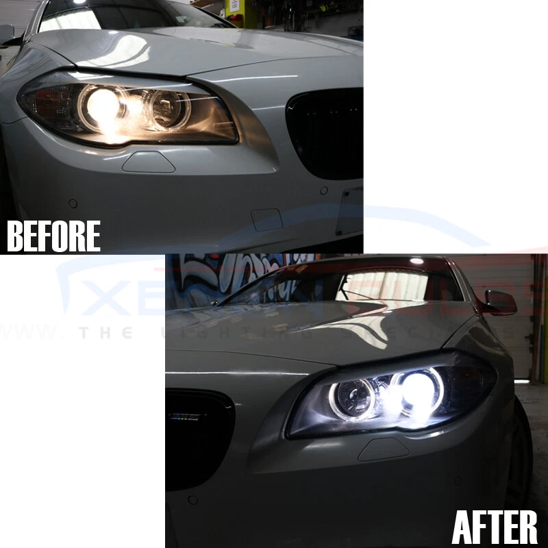 NEW F2 H7 BMW F10 CANBUS ERROR FREE WHITE LED KIT 6500K ACCURATE BEAM PATTERN UK - Image 2 of 4