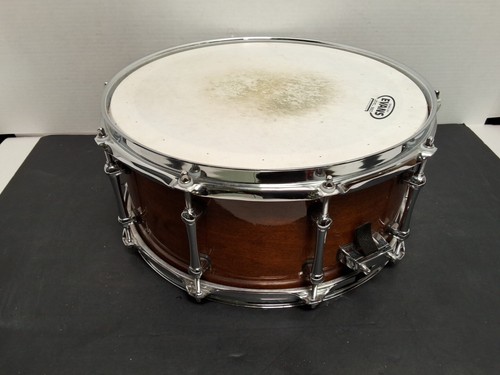 Mapex Exterminator Walnut / Birch 14” X 6.5“ Snare Drum w/STAGG Case - Picture 4 of 9