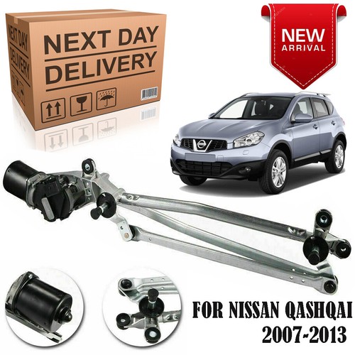 NISSAN QASHQAI NEW FRONT WINDSCREEN WIPER MOTOR & LINKAGE COMPLETE 2007
