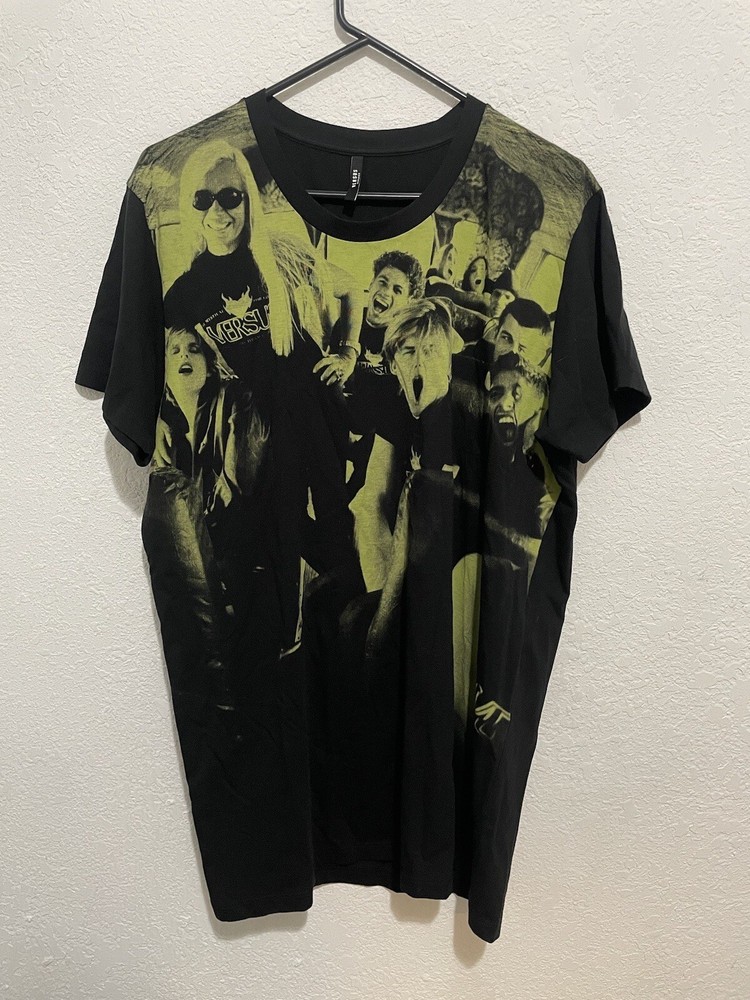 Versace Mens Shirt-Versus Versace-New York 1997-Size M-Vintage-Authentic