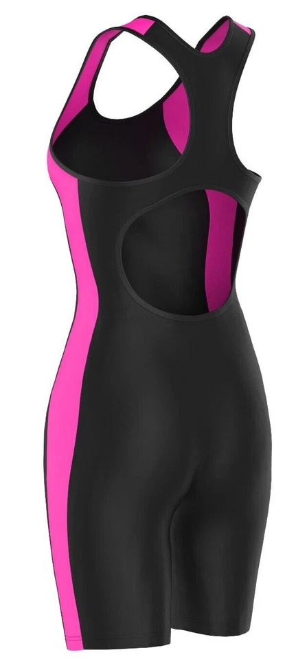 One Pieces Women Boyleg Sports Swimwear Bra with Support cups Swimming Costumes - Image 2 of 4