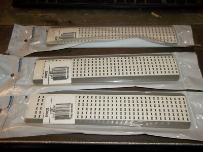 LOT OF 15 THOMAS & BETTS WCXS X WIRE MARKER CARDS (185-2)