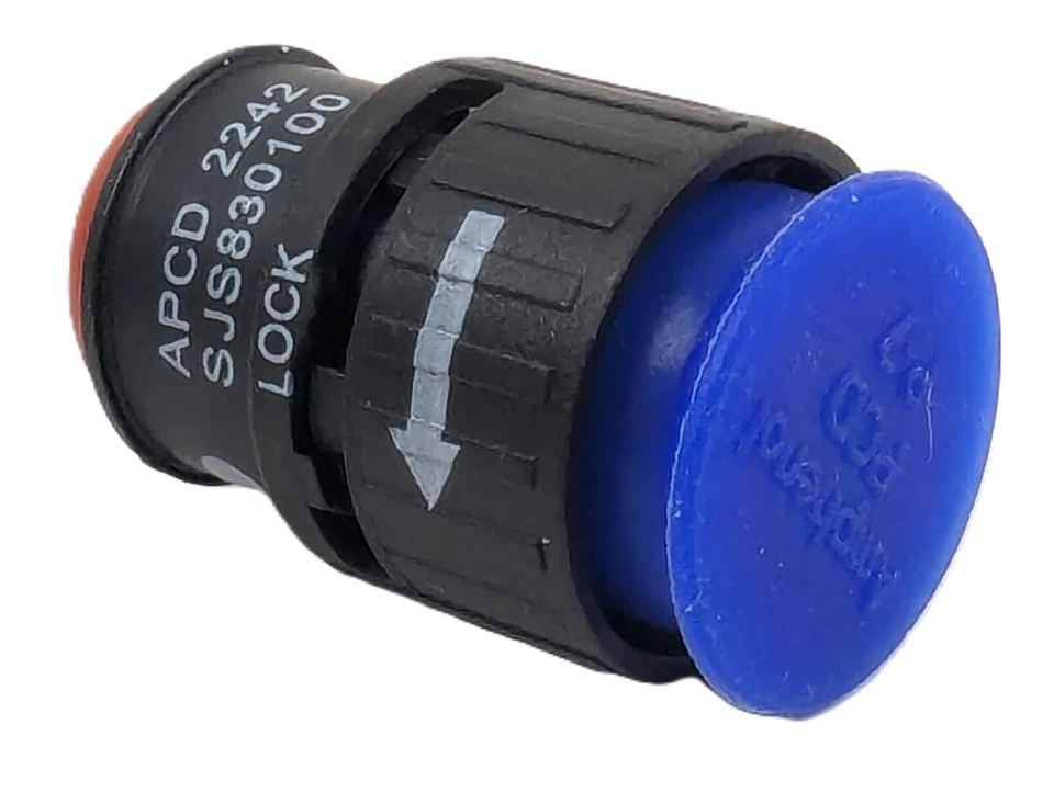 5 Amphenol SJS830100 Circular Connector Luminus Size 22 8 Pin Shell 7 Inline NEW - Image 3 of 4