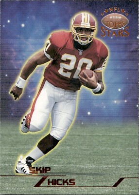 Skip Hicks - 1998 Topps Stars of the NFL - Numbered /8799 #38