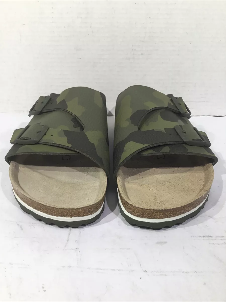 Birkenstock Mens Size 9 EU 42 Narrow Zurich Desert Soil Camo Green