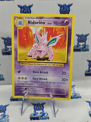 アメリカ購入品 Nidorina アメリカ購入品 Nidorina Pokemon TCG Nidorina 40/64 & Nidorino 44