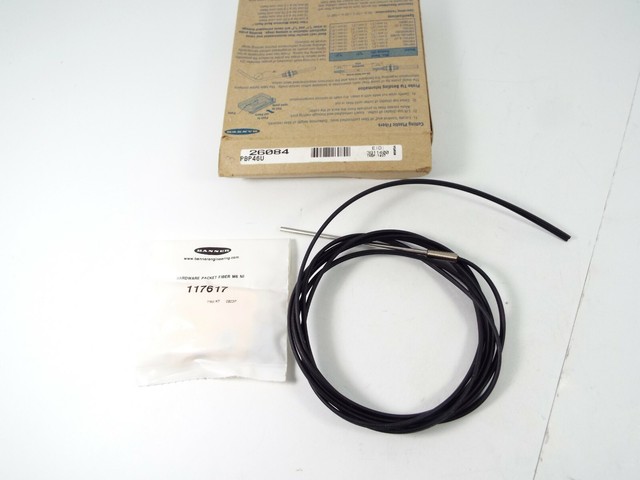 Banner Engineering 26084 Pbp46u Photo Sensor Fiber Optic Cable