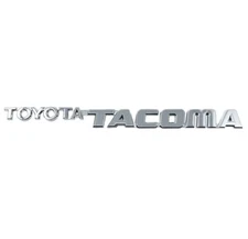 Toyota Tacoma Emblem Badge Logo Letter Front Door Symbol 95-04 Premium Adhesive