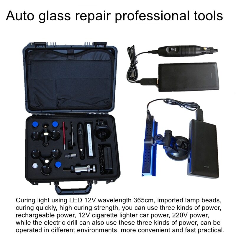 Auto Glass Repair Professional Repair Tools Front Windshield Broken Crack Repair