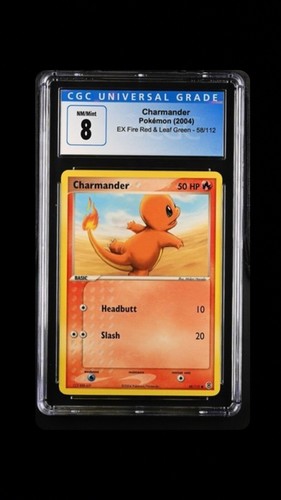 Charmander graded CGC 8 for sale on eBay