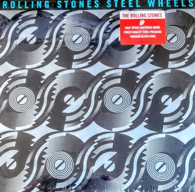 ROLLING STONES STEEL WHEELS - 180-GRAM VINYL HALF-SPEED MASTERED '' NEW, SEALED ''