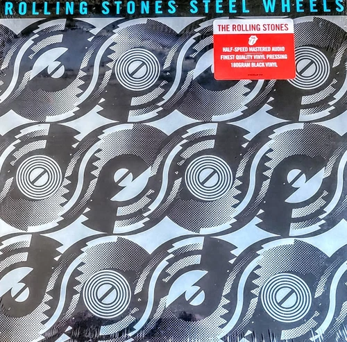ROLLING STONES STEEL WHEELS - 180-GRAM VINYL HALF-SPEED MASTERED " NEW, SEALED "