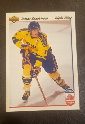1991-92 UPPER DECK TOMAS SANDSTROM SWEDEN #30 