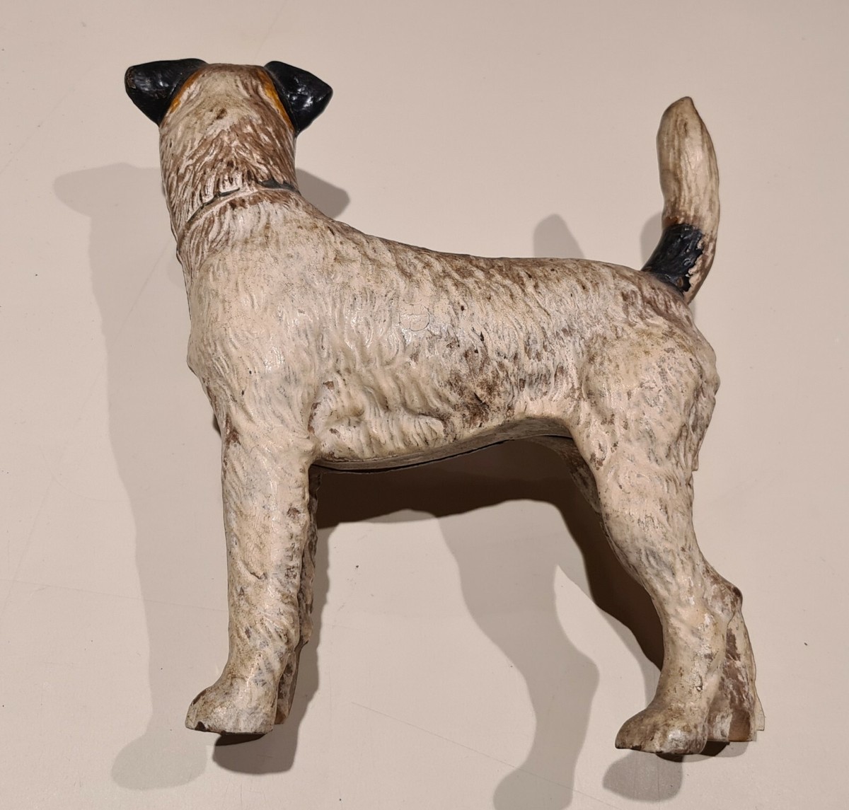 Hubley Antique Wire Hair Terrier Airedale Cast Iron Door Stop | eBay