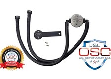 J&L / JLT silver billet oil separator catch can kit 3081D-C made in USA