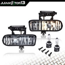 Smoke Bumper Fog Lights Driving Lamps Fit For 2000-2006 Chevy Suburban Tahoe Jj