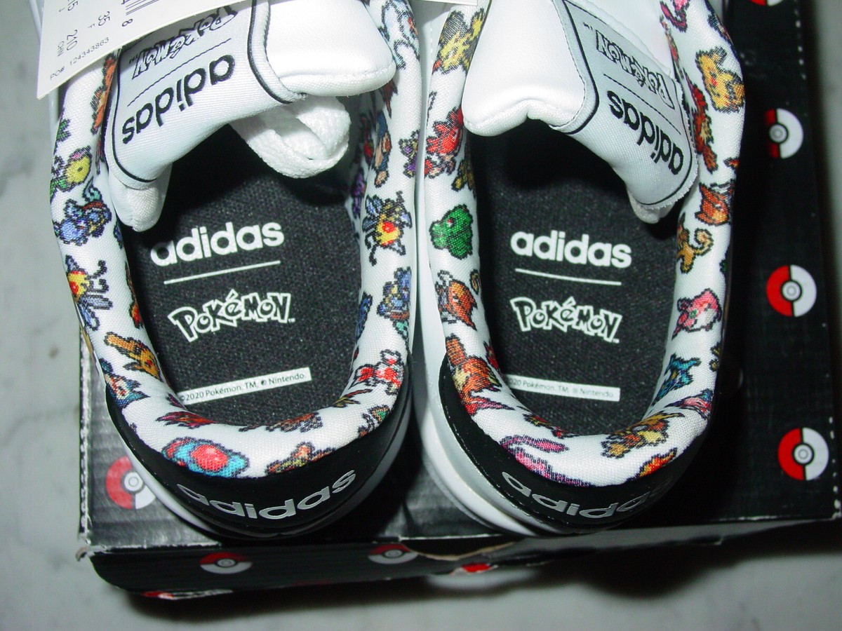 adidas ポケモンコラボ スニーカー ホワイト Pokemon EG1999.png.png