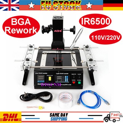 IR6500 BGA Rework Station Welder Infrared Soldering Welder Machine SMD SMT US/EU