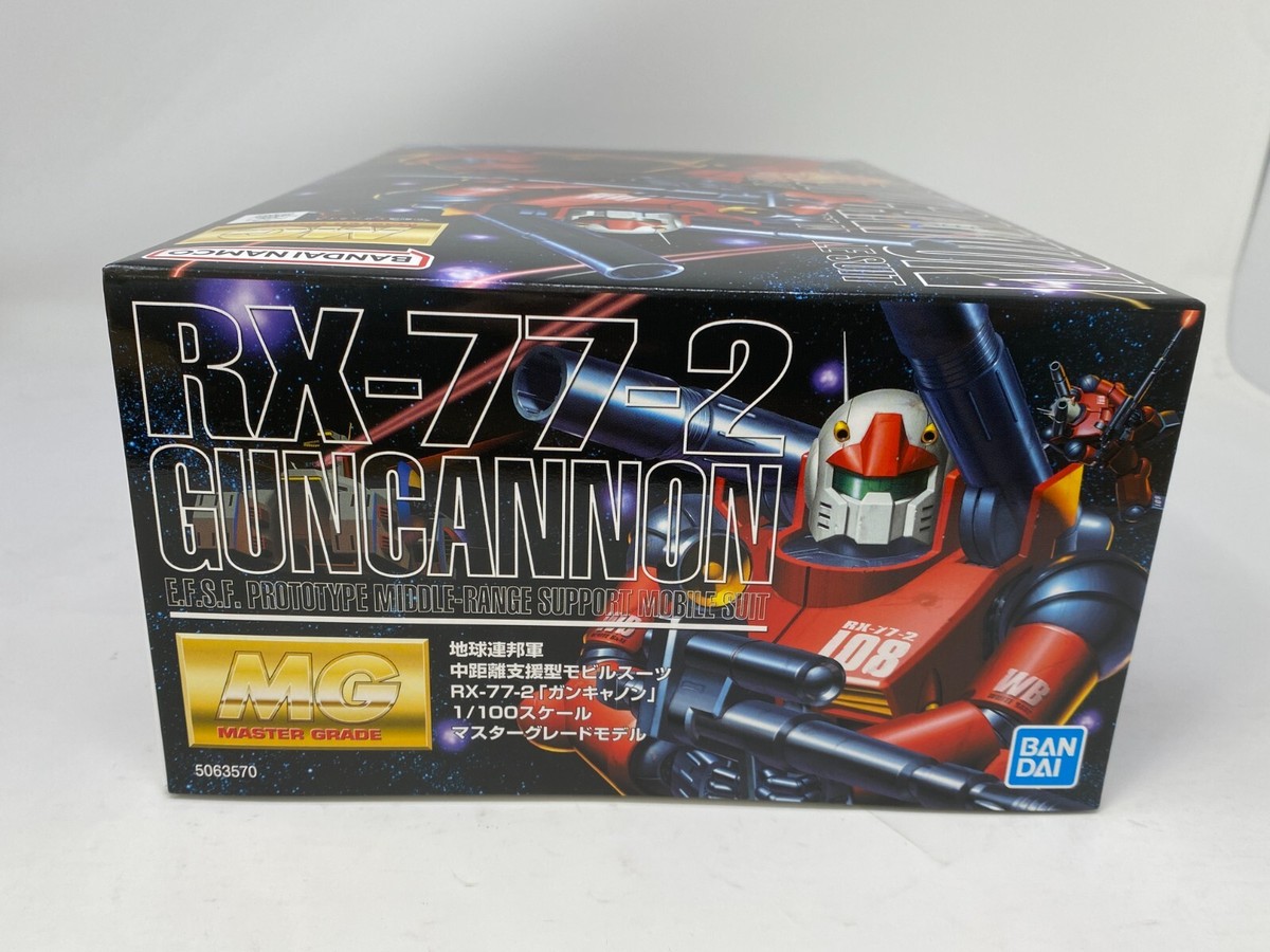 Bandai MG Mobile Suit Gundam RX-77-2 GUNCANNON 1/100 Scale Bandai MG Mobile Suit Gundam RX-77-2 GUNCANNON 1/100 Scale