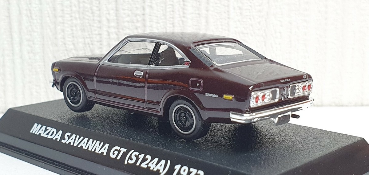 1/64 Konami 1972 MAZDA SAVANNA GT RX-3 BROWN diecast car