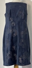 white stuff size 14 dress velvet shiny lined party evening elegant 